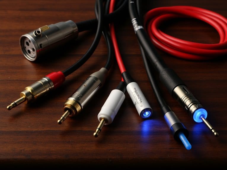 selecting suitable audio cables