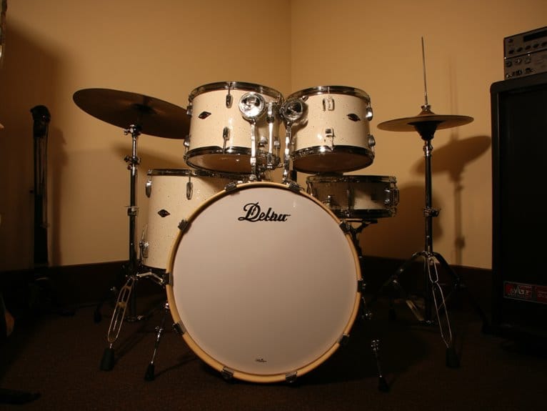 space saving drum setups