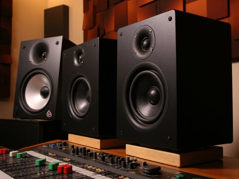 studio monitors versus regular speakers