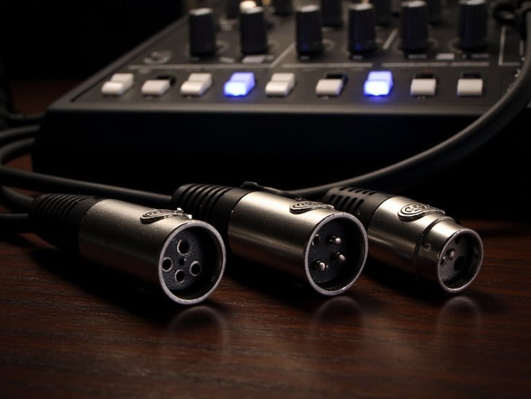 using xlr cables effectively