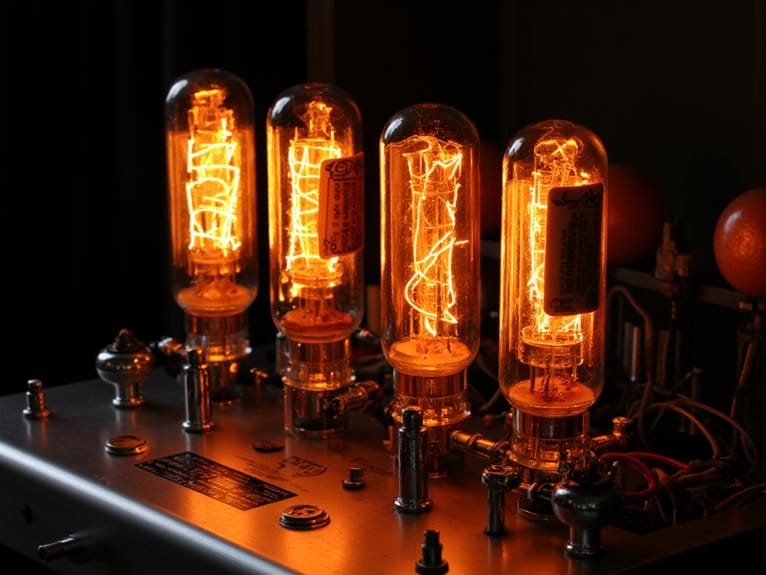 vacuum tubes amplify guitar signals